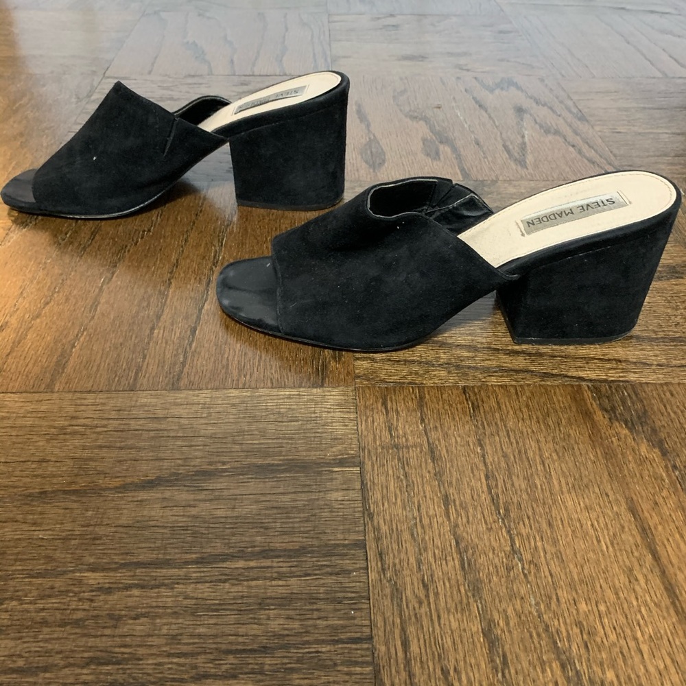 STEVE MADDEN black mules